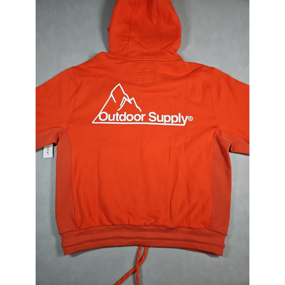 Reese Cooper Outdoor Supply RCOS Mens Orange Pullover Hoodie Size Medium NWT - Picture 2 of 9